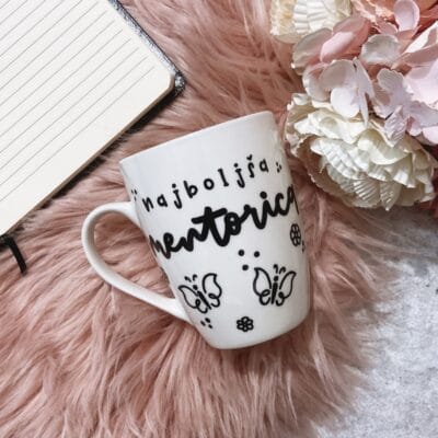 Skodelica - Najboljša mentorica - Metulji