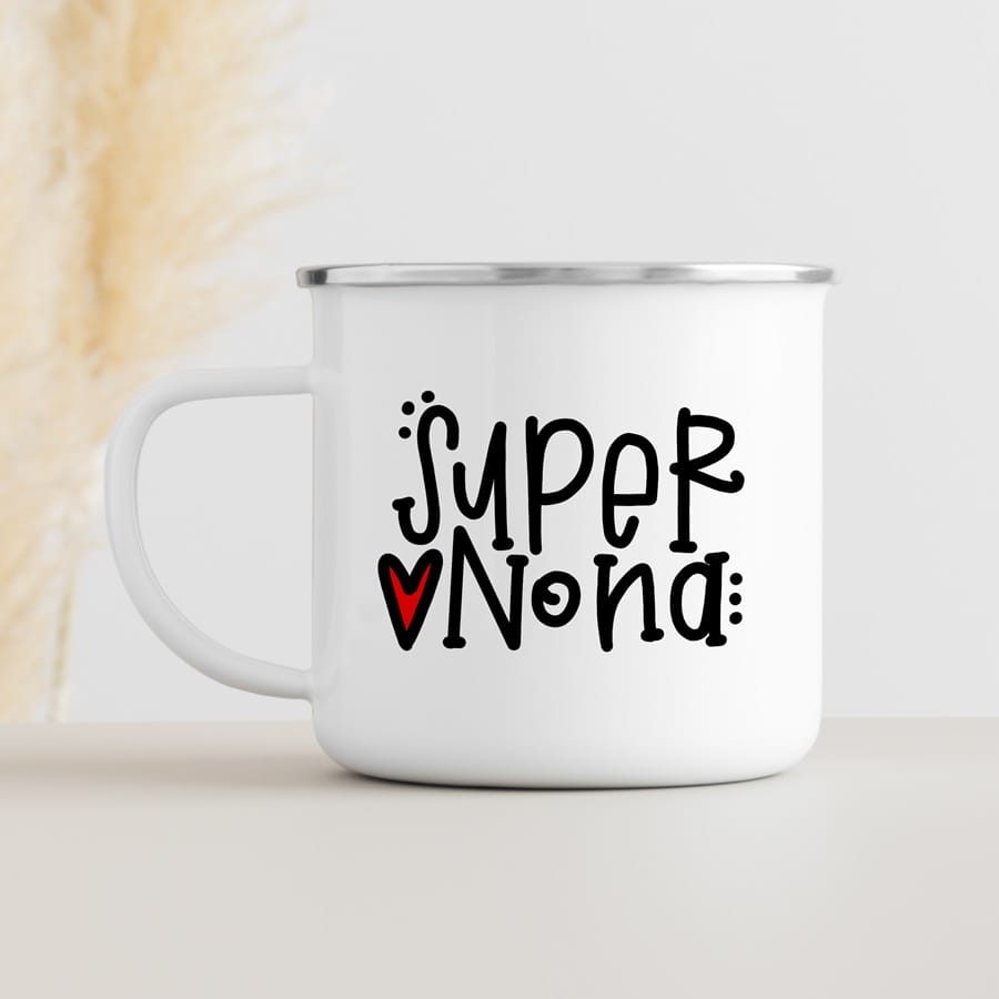 Emajliran lonček - Super NONA