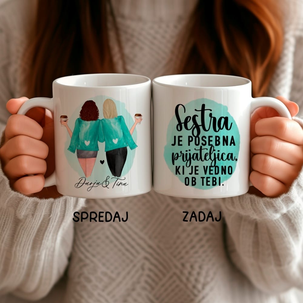Skodelica za sestro - Več možnosti - Sestri