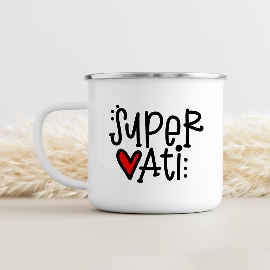 Emajliran lonček - Super ATI