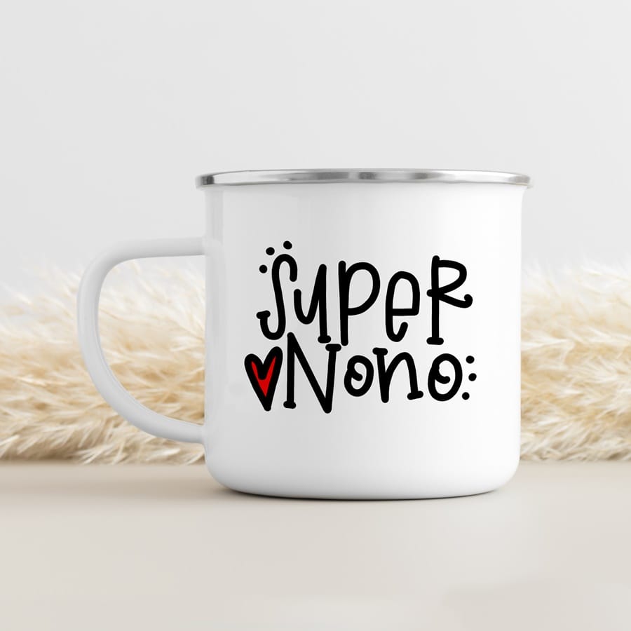 Emajliran lonček - Super NONO