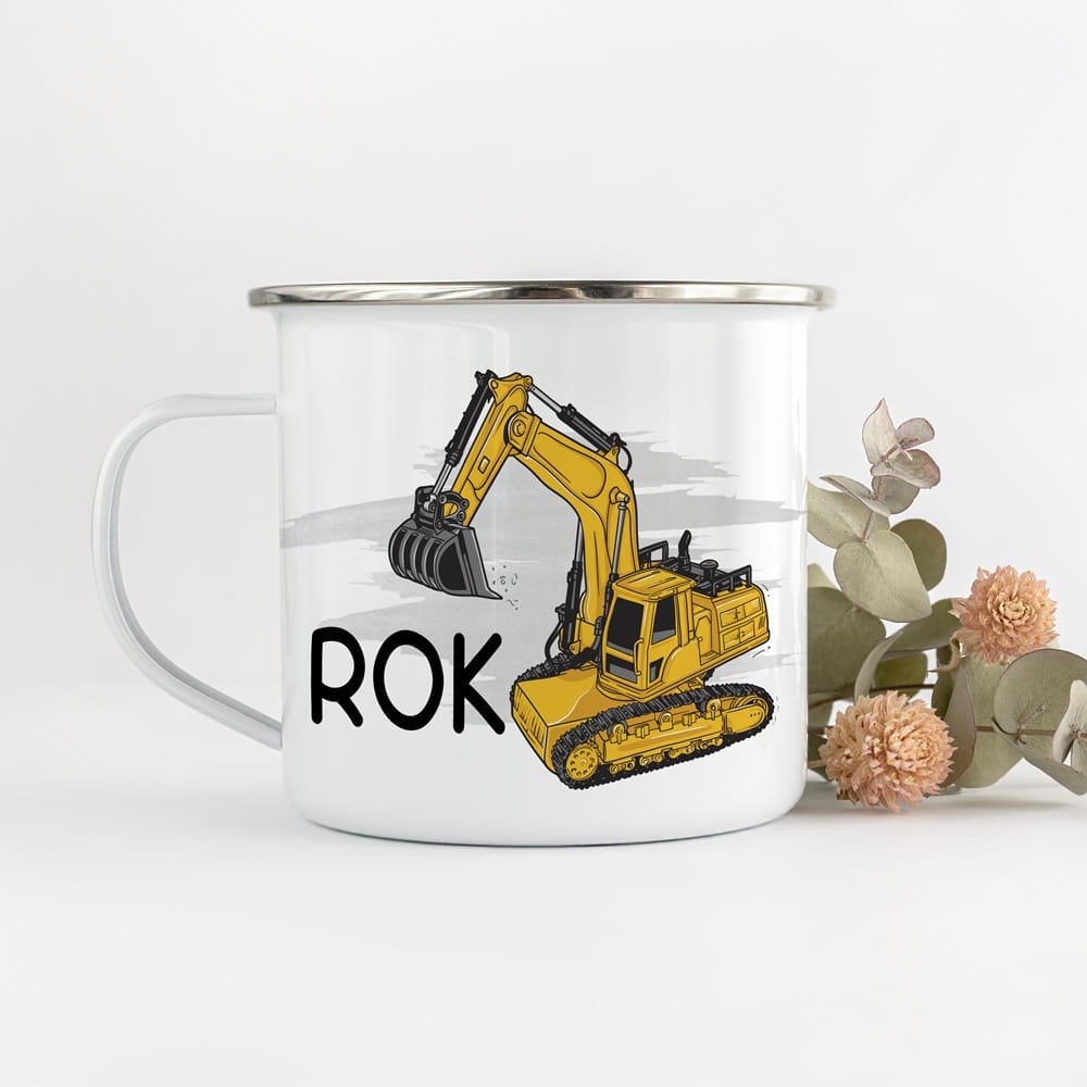 Emajliran lonček - Vozila - Več motivov