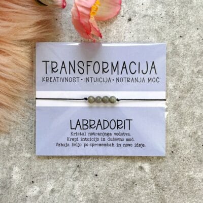 Zapestnica Transformacija - Labradorit