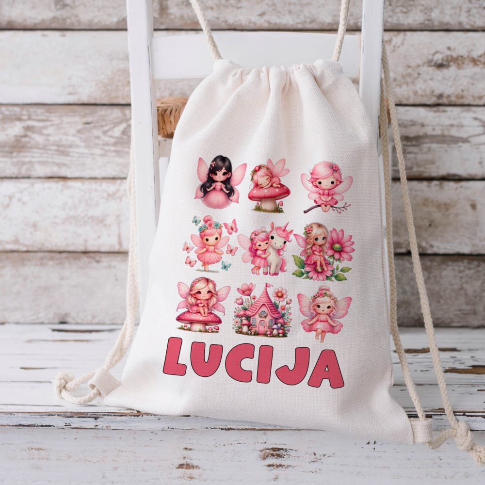 Vrečka/Nahrbtnik - Vile - Več motivov