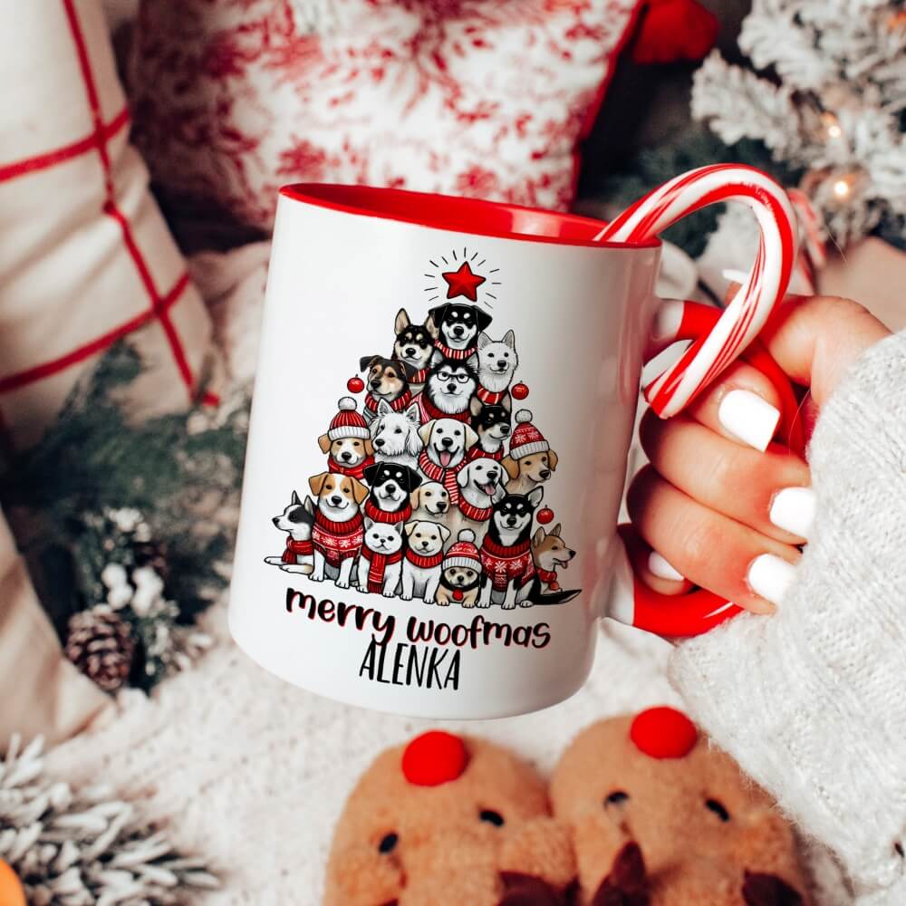 Božično darilo - Skodelica - Merry Woofmas