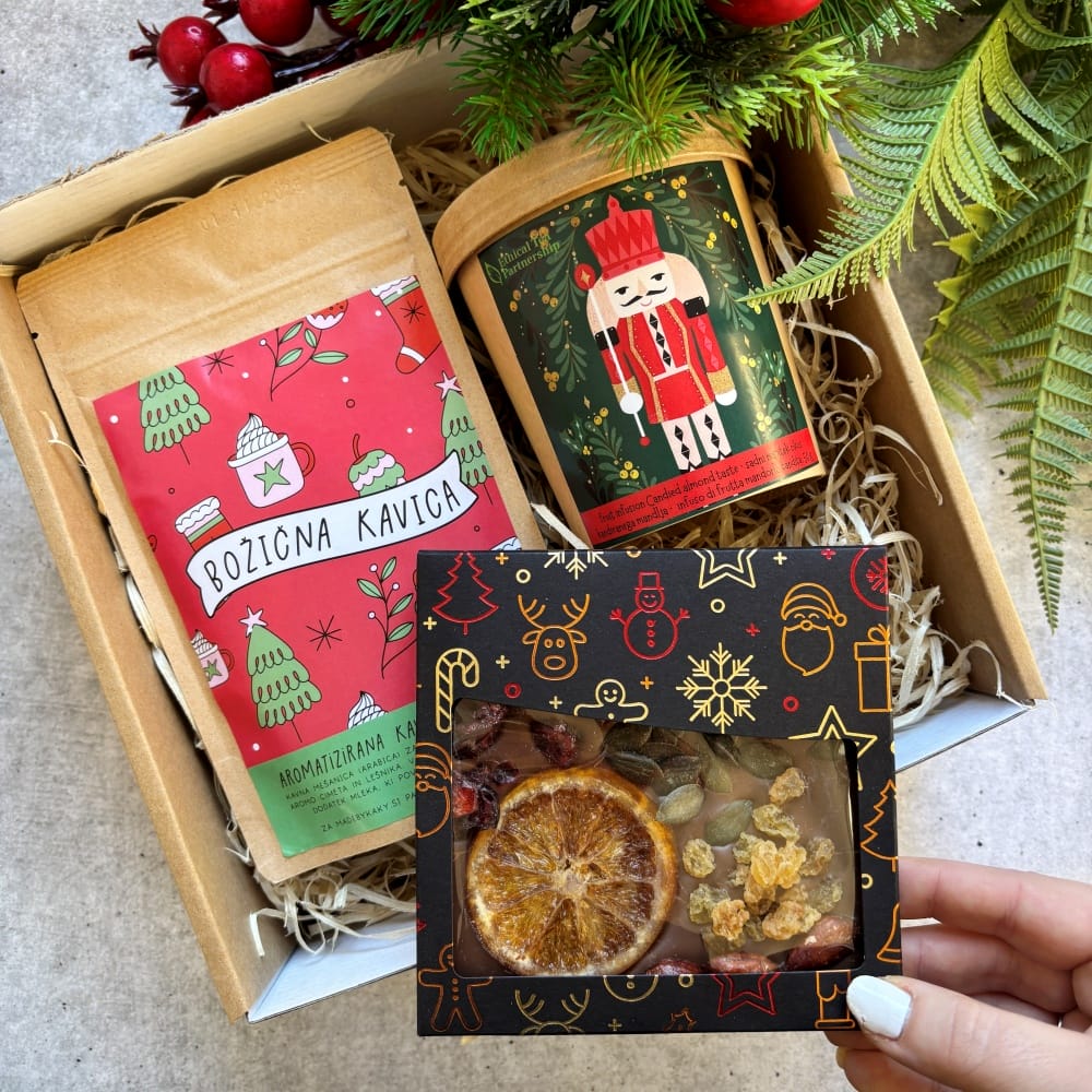 Mini darilni paket - Božično darilo - Lepe praznike