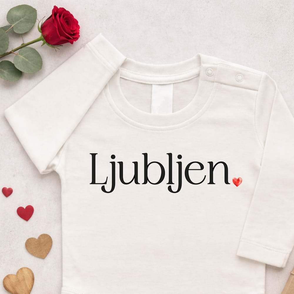 Otroški bodi - Ljubljen. - Ljubljena. - slika 2