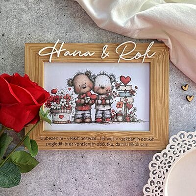 Personalizirano darilo - Okvir »Midva«